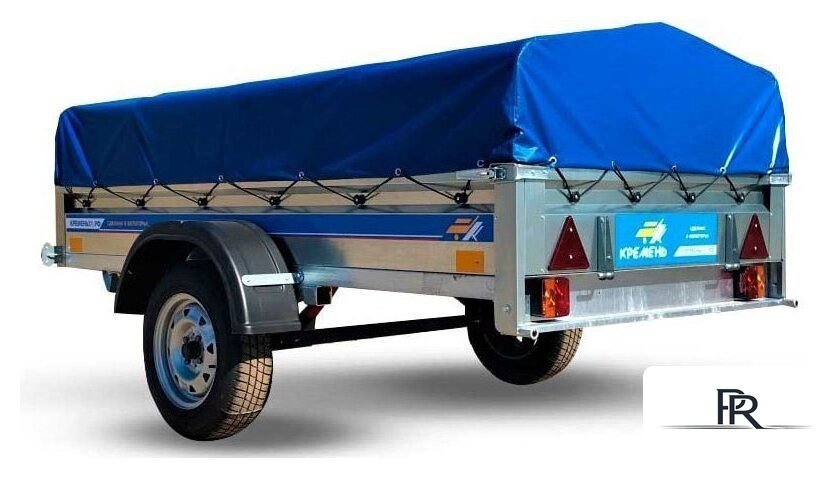 Одноосный прицеп Кремень Стандарт Плюс 2.5x1.3x0.3 (тент 30см) - Изображение №3 — Интернет-магазин ПроЗаказ