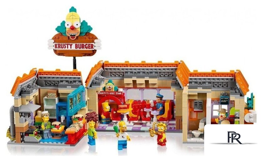 Конструктор LEGO Icons 10352 Симпсоны: Красти Бургер - Изображение №2 — Интернет-магазин ПроЗаказ