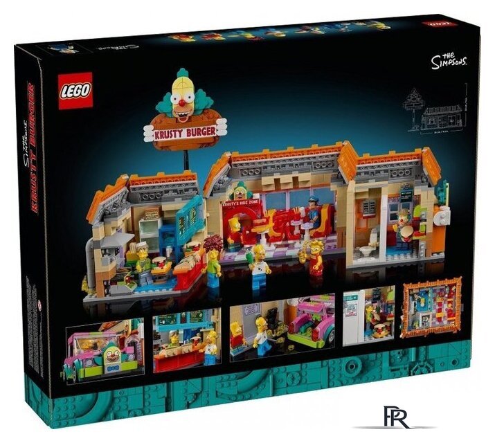 Конструктор LEGO Icons 10352 Симпсоны: Красти Бургер - Изображение №8 — Интернет-магазин ПроЗаказ