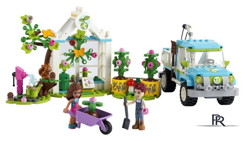 Конструктор LEGO Friends 41707 Машина для посадки деревьев - Изображение №6 — Интернет-магазин ПроЗаказ