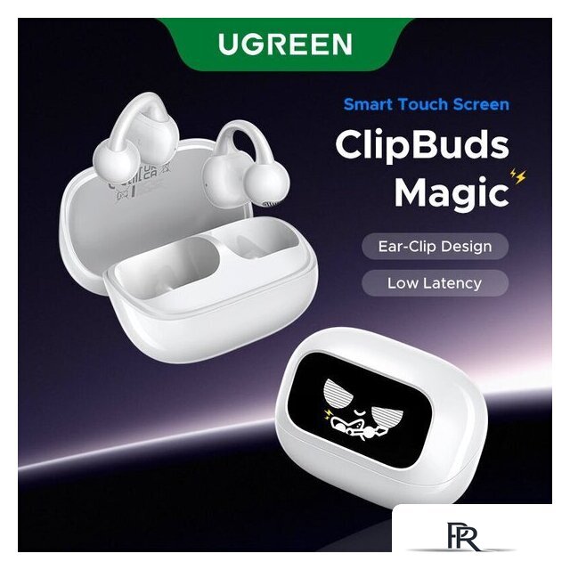 Наушники Ugreen HiTune ClipBuds Magic WS208 (белый) - Изображение №2 — Интернет-магазин ПроЗаказ