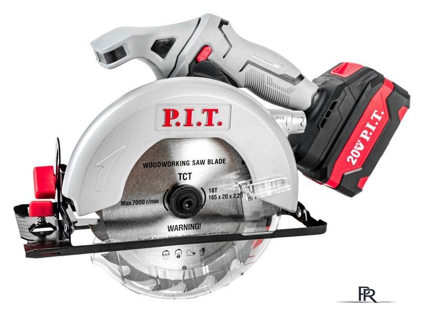 Дисковая (циркулярная) пила P.I.T. PKS20H-165A/1 (с 1-им АКБ) - Изображение №1 — Интернет-магазин ПроЗаказ