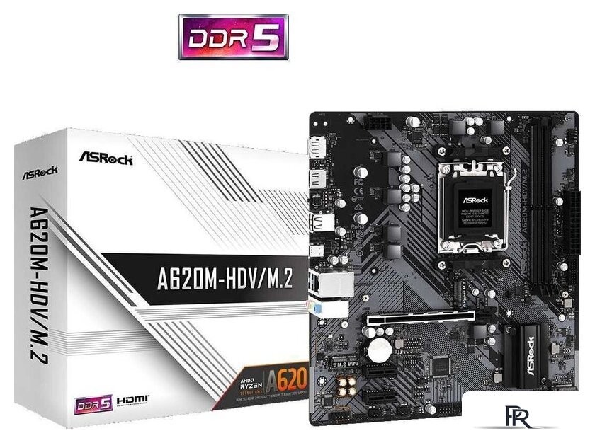Материнская плата ASRock A620M-HDV/M.2 - Изображение №6 — Интернет-магазин ПроЗаказ