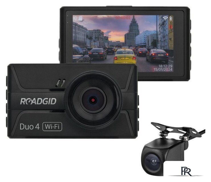 Видеорегистратор Roadgid Duo 4 + кружка сувенирная - Изображение №1 — Интернет-магазин ПроЗаказ