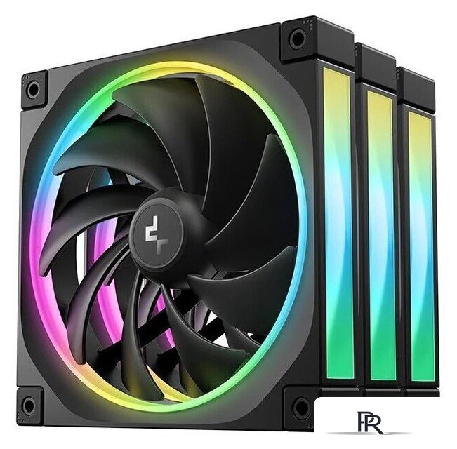 Комплект вентиляторов для корпуса DeepCool FL14 3 IN 1 R-FL14-BKAPN3-G - Изображение №1 — Интернет-магазин ПроЗаказ
