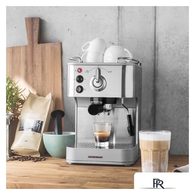 Рожковая кофеварка Gastroback Design Espresso Plus - Изображение №6 — Интернет-магазин ПроЗаказ