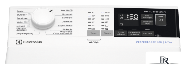 Стиральная машина с вертикальной загрузкой Electrolux SensiCare 600 EW6TN4272P - Изображение №2 — Интернет-магазин ПроЗаказ