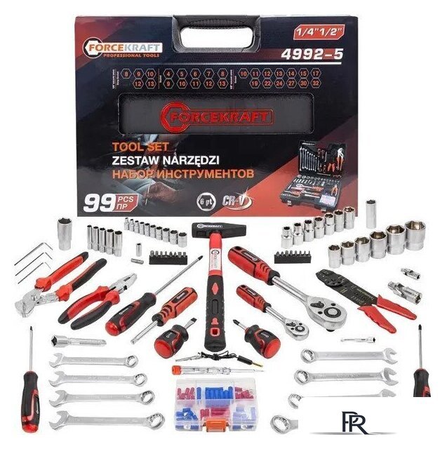 Универсальный набор инструментов BaumAuto BM-4992-5 (99 предметов) - Изображение №1 — Интернет-магазин ПроЗаказ