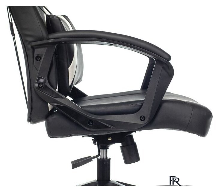 Игровое (геймерское) кресло Zombie Driver (черный/белый) - Изображение №10 — Интернет-магазин ПроЗаказ