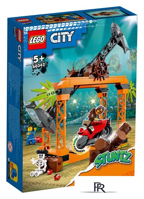 Конструктор LEGO City 60342 Трюковое испытание Нападение акулы - Изображение №1 — Интернет-магазин ПроЗаказ