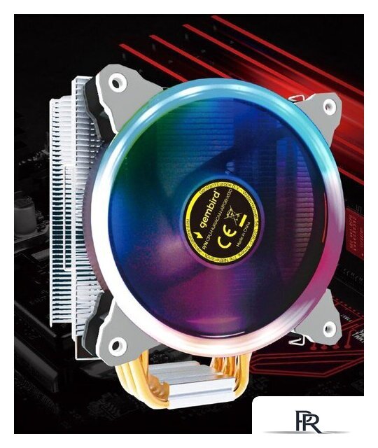 Кулер для процессора Gembird CPU-HURACAN-ARGB-X130 - Изображение №7 — Интернет-магазин ПроЗаказ