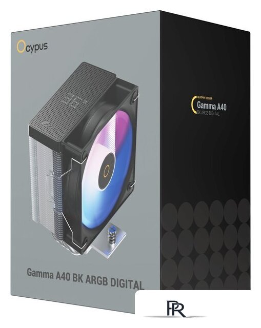 Кулер для процессора Ocypus Gamma A40 ARGB Digital Gamma-A40-BK1NAWD00X-GL - Изображение №9 — Интернет-магазин ПроЗаказ