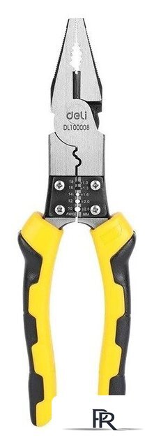 Плоскогубцы Deli DL100008 - Изображение №1 — Интернет-магазин ПроЗаказ