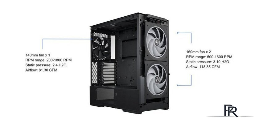 Корпус Lian Li Lancool 216 G99.LAN216X.00 - Изображение №7 — Интернет-магазин ПроЗаказ