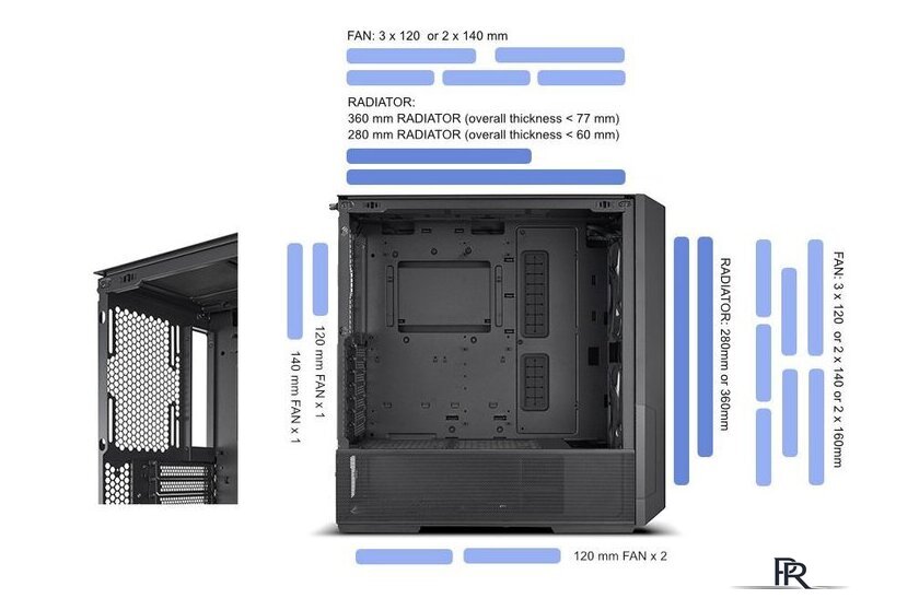 Корпус Lian Li Lancool 216 G99.LAN216X.00 - Изображение №8 — Интернет-магазин ПроЗаказ