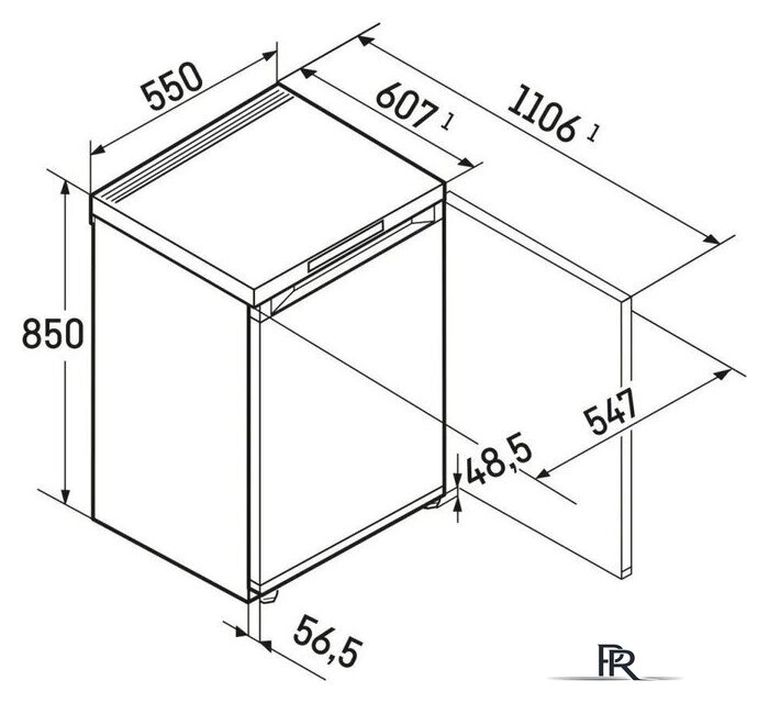 Морозильник Liebherr Fe 1414 Pure - Изображение №9 — Интернет-магазин ПроЗаказ