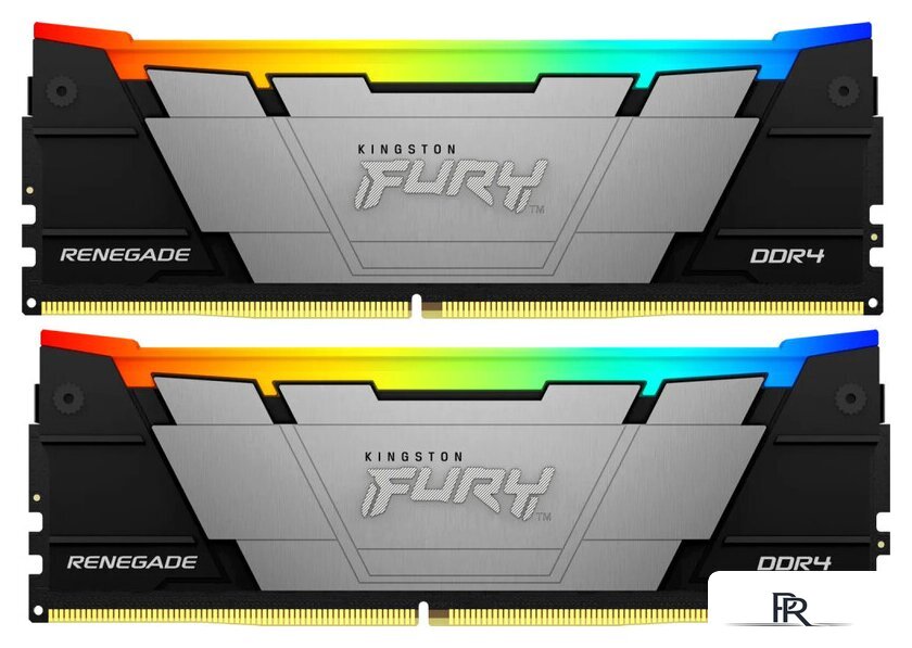 Оперативная память Kingston FURY Renegade RGB 2x32ГБ DDR4 3200 МГц KF432C16RB2AK2/64 - Изображение №1 — Интернет-магазин ПроЗаказ