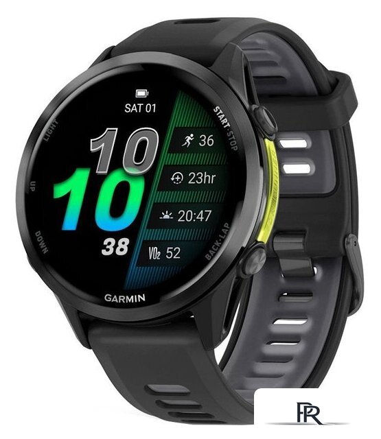 Умные часы Garmin Forerunner 970 47 мм (темно-серый/серый) - Изображение №1 — Интернет-магазин ПроЗаказ