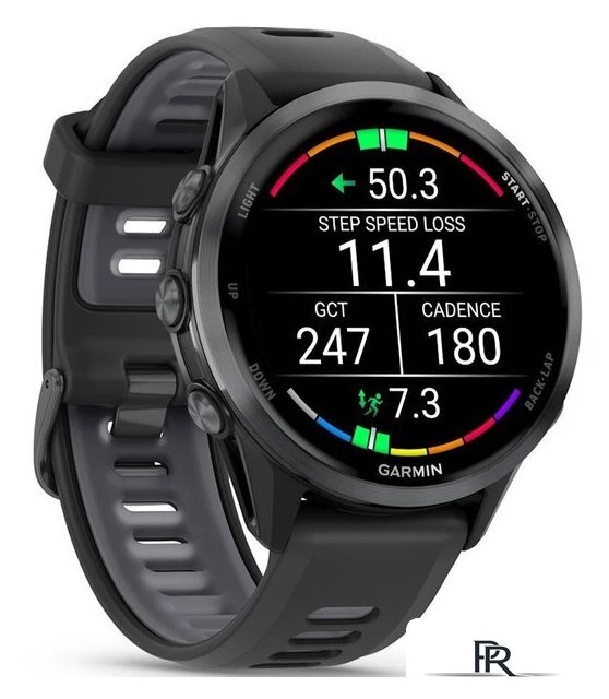 Умные часы Garmin Forerunner 970 47 мм (темно-серый/серый) - Изображение №3 — Интернет-магазин ПроЗаказ