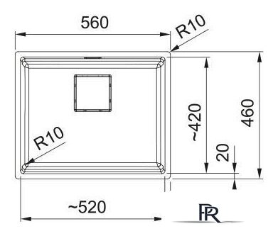 Кухонная мойка Franke Kanon KNG PRO 110-52 125.0749.655 (белый полярный) - Изображение №5 — Интернет-магазин ПроЗаказ