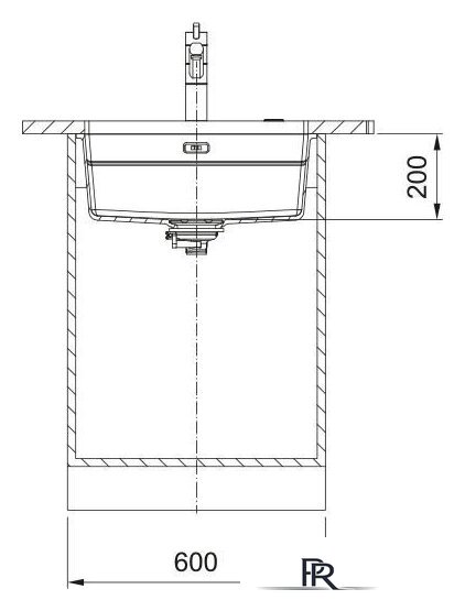 Кухонная мойка Franke Kanon KNG PRO 110-52 125.0749.655 (белый полярный) - Изображение №6 — Интернет-магазин ПроЗаказ
