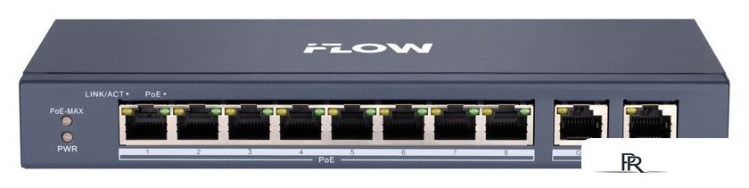 Неуправляемый коммутатор iFlow F-SW-EU410POE-V/L - Изображение №1 — Интернет-магазин ПроЗаказ