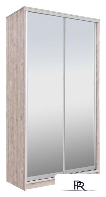 Шкаф-купе Рэйгрупп 120 SSX Elgon РГ-12.04 (сосна натуральная/хром) - Изображение №1 — Интернет-магазин ПроЗаказ