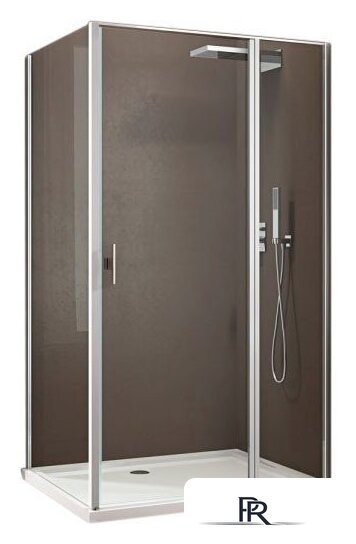 Душевой уголок Allen Brau Priority 100x90 304218 (хром) - Изображение №1 — Интернет-магазин ПроЗаказ