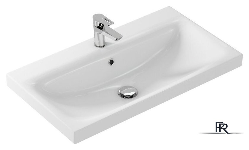 Умывальник Cersanit Moduo 80 S-UM-MOD80/1 + 63039 - Изображение №1 — Интернет-магазин ПроЗаказ