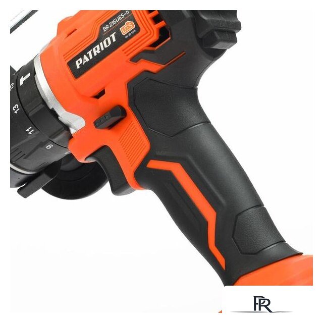 Ударная дрель-шуруповерт Patriot BR 216UES-h 180301565 (с 2-мя АКБ, кейс) - Изображение №8 — Интернет-магазин ПроЗаказ