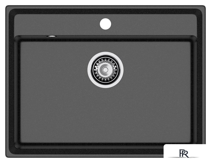 Кухонная мойка GranFest GF-LV-660 (черный) - Изображение №1 — Интернет-магазин ПроЗаказ