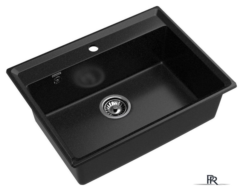 Кухонная мойка GranFest GF-LV-660 (черный) - Изображение №2 — Интернет-магазин ПроЗаказ