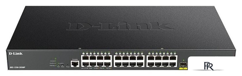 Настраиваемый коммутатор D-Link DGS-1250-28XMP - Изображение №1 — Интернет-магазин ПроЗаказ