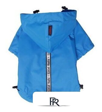 Дождевик для животных Puppia Base Jumper PEAF-RM03-SB-4L (голубой) - Изображение №1 — Интернет-магазин ПроЗаказ