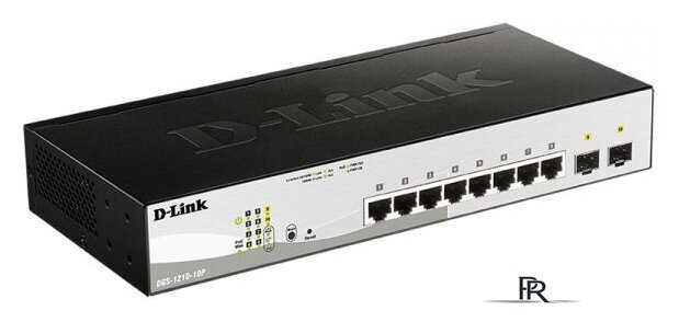 Настраиваемый коммутатор D-Link DGS-1210-10P/F3A - Изображение №1 — Интернет-магазин ПроЗаказ