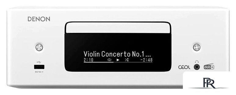 Сетевой CD-ресивер Denon RCD-N12DAB (белый) - Изображение №1 — Интернет-магазин ПроЗаказ