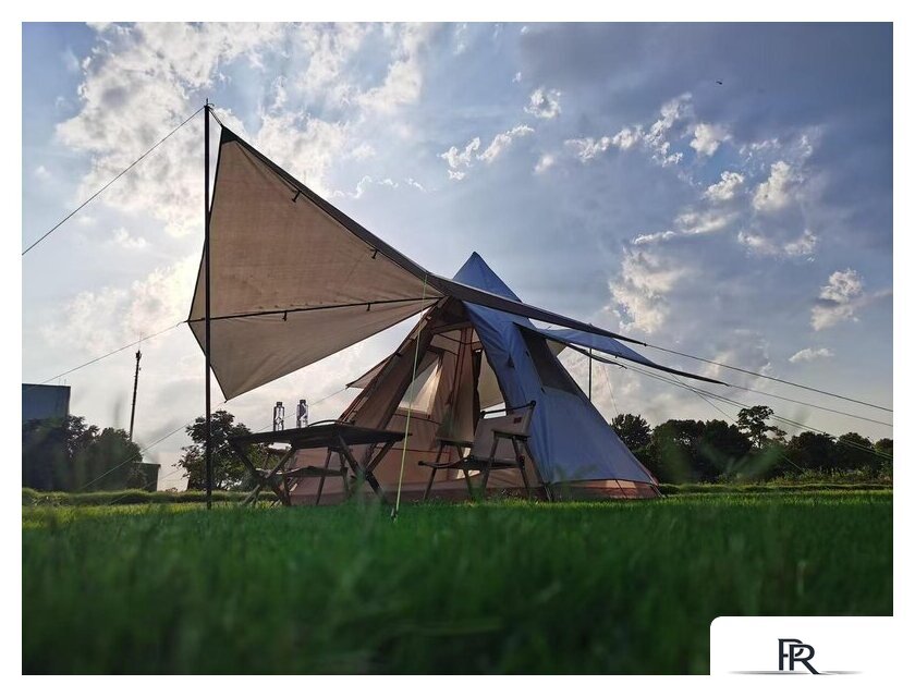 Кемпинговая палатка Sundays ZC-TT106 (коричневый/желтый) - Изображение №13 — Интернет-магазин ПроЗаказ