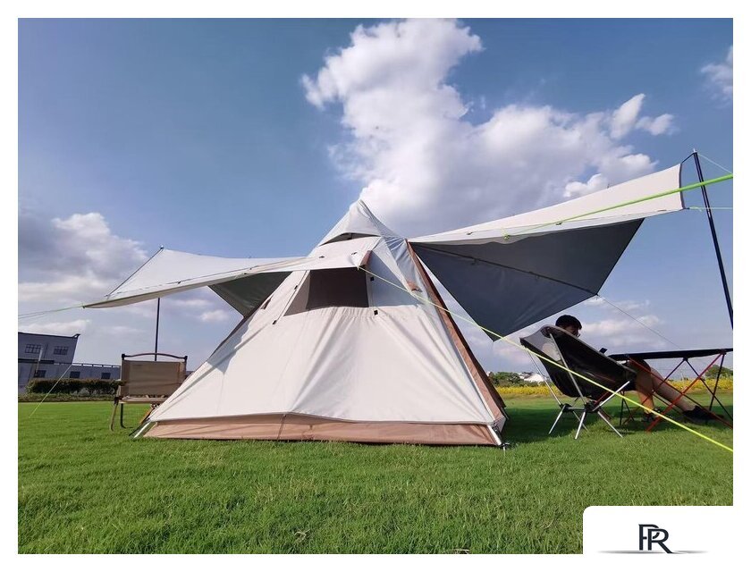 Кемпинговая палатка Sundays ZC-TT106 (коричневый/желтый) - Изображение №17 — Интернет-магазин ПроЗаказ