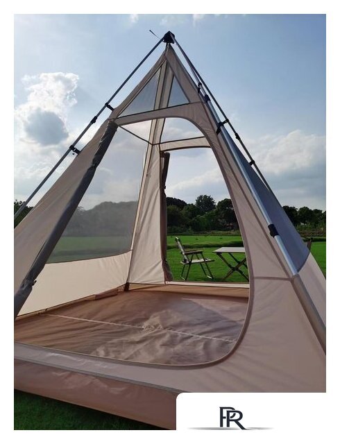 Кемпинговая палатка Sundays ZC-TT106 (коричневый/желтый) - Изображение №21 — Интернет-магазин ПроЗаказ