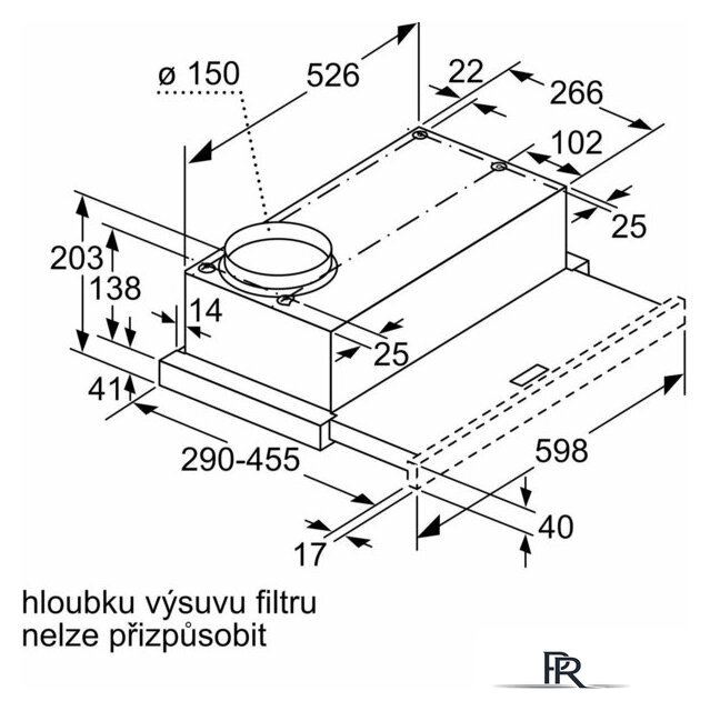 Кухонная вытяжка Bosch Serie 2 DFM064W55 - Изображение №10 — Интернет-магазин ПроЗаказ