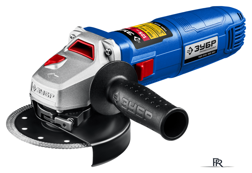Угловая шлифмашина Зубр Профессионал УШМ-П125-1500 ЭПСТ - Изображение №1 — Интернет-магазин ПроЗаказ