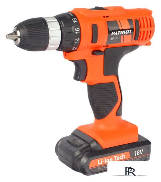 Дрель-шуруповерт Patriot BR 181LI [180201425] - Изображение №1 — Интернет-магазин ПроЗаказ