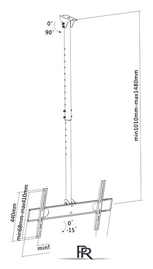 Кронштейн для телевизора Arm Media LCD-1500 - Изображение №2 — Интернет-магазин ПроЗаказ