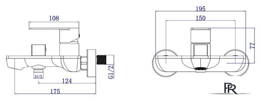Смеситель AV Engineering AVLES3-BW0 - Изображение №2 — Интернет-магазин ПроЗаказ