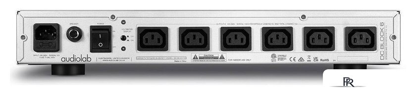 Сетевой фильтр Audiolab DC BLOCK 6 (серебристый) - Изображение №2 — Интернет-магазин ПроЗаказ