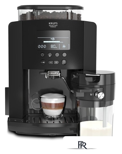Кофемашина Krups Arabica Latte EA819N - Изображение №1 — Интернет-магазин ПроЗаказ