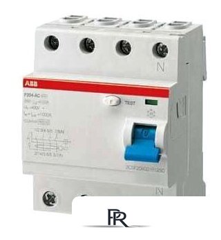 Устройство защитного отключения ABB F204 4P 63A 30mA 6kА 4М 2CSF204001R1630 - Изображение №1 — Интернет-магазин ПроЗаказ