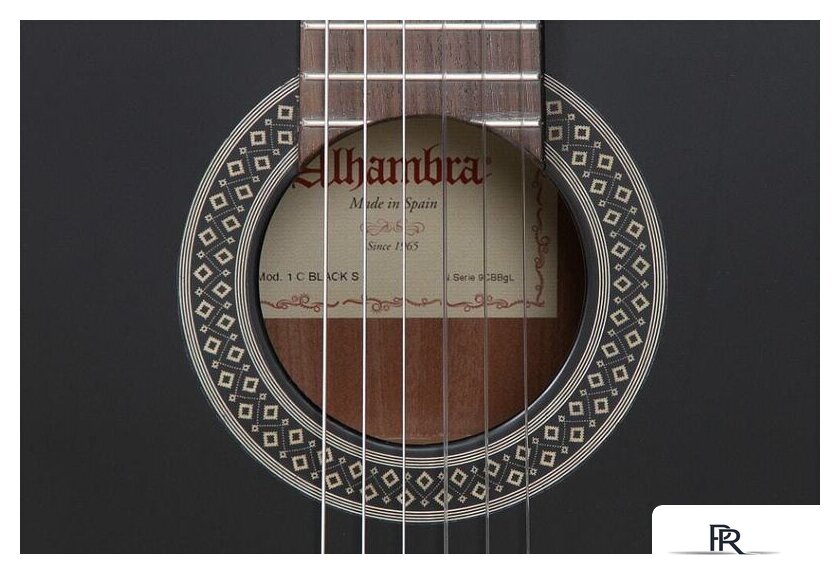 Акустическая гитара Alhambra Student 1 C Black Satin - Изображение №4 — Интернет-магазин ПроЗаказ