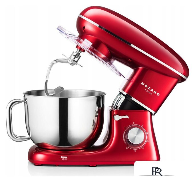Планетарный миксер Mozano Kitchen Machine ROB-01 (красный) - Изображение №4 — Интернет-магазин ПроЗаказ