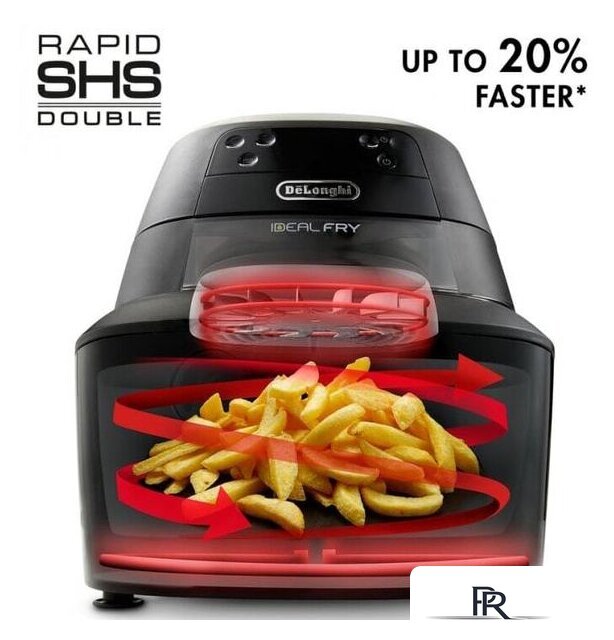 Аэрогриль (аэрофритюрница) DeLonghi FH2184.BK - Изображение №7 — Интернет-магазин ПроЗаказ